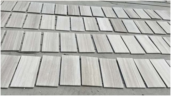 Čínský bílý dřevěný mramor