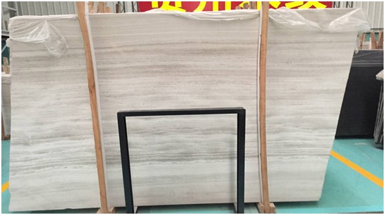 Čínský bílý dřevěný mramor