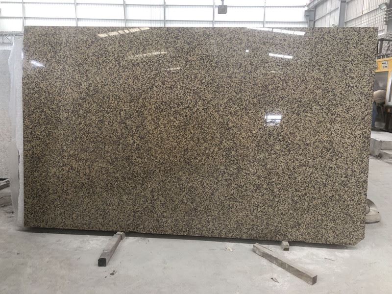  Chrysanthemum Yellow Granite Slabs for Sale 1