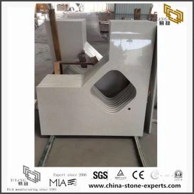 Nejlepší místo pro nákup bílé barvy křemen kuchyňské desky z továrny značky Quartz