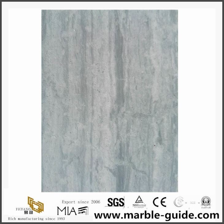 Cheap New China Blue Marble Veins Floor Tile Natural Stone