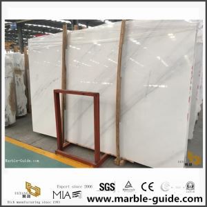 Orientální bílé mramorové desky pro výzdobu dlaždice na zeď