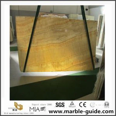 Horní povrch Čína Čína žlutá med onyx mramorová podlahová dlaždice s nejlepší cenou