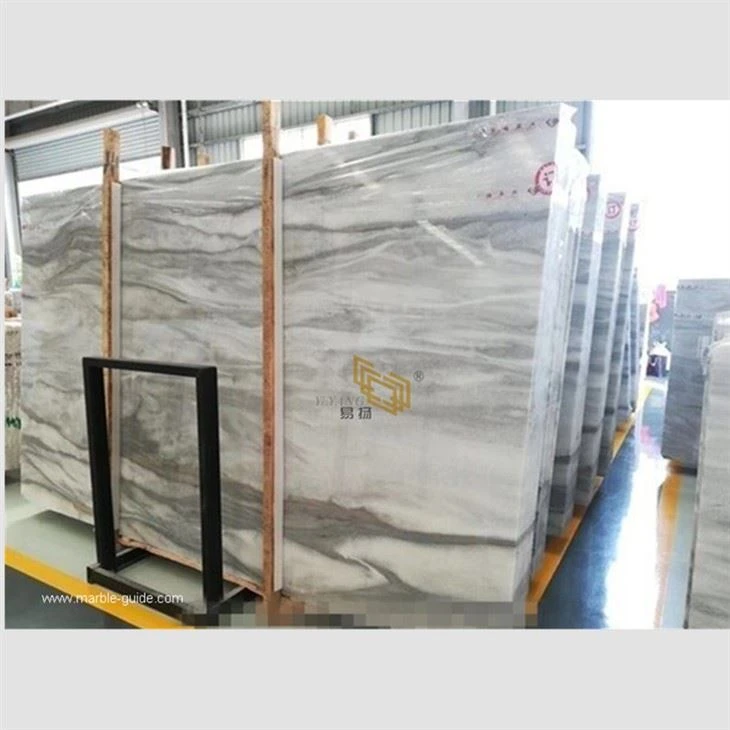 Rain Cloud Gray Marble Slabs