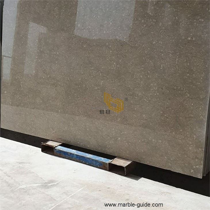 Rustic Green Marble Flooring Design